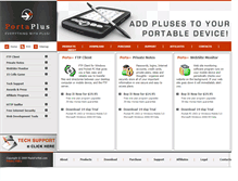 Tablet Screenshot of portaplus.com